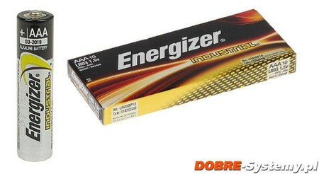 10x Bateria Alkaliczna ENERGIZER LR03 AAA 1 5V Elektronika Domowa