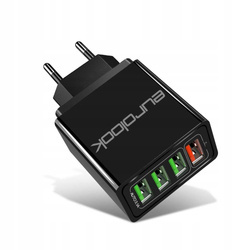 Szybka Ładowarka Sieciowa EUROLOOK P-1 4xUSB QUICK CHARGE 3.0